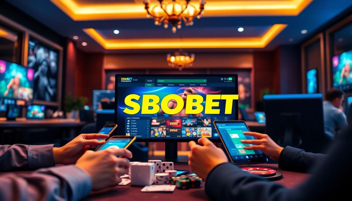 Exciting online betting experience at sbobet.dance featuring vibrant gaming interface.