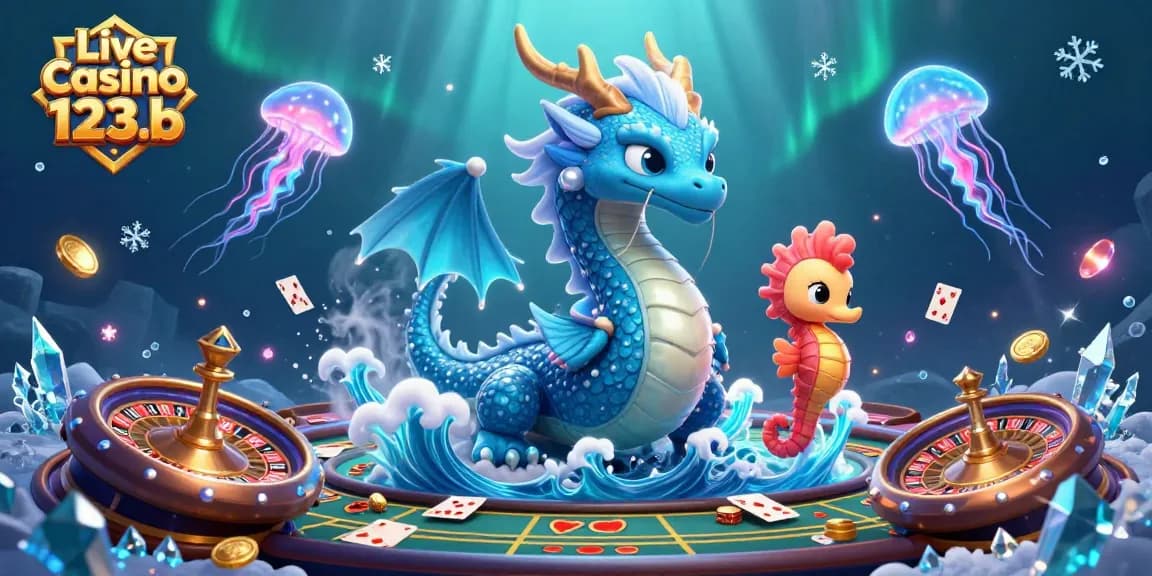 Experience the thrill of Live casino 123b with vibrant characters and exciting gaming elements.