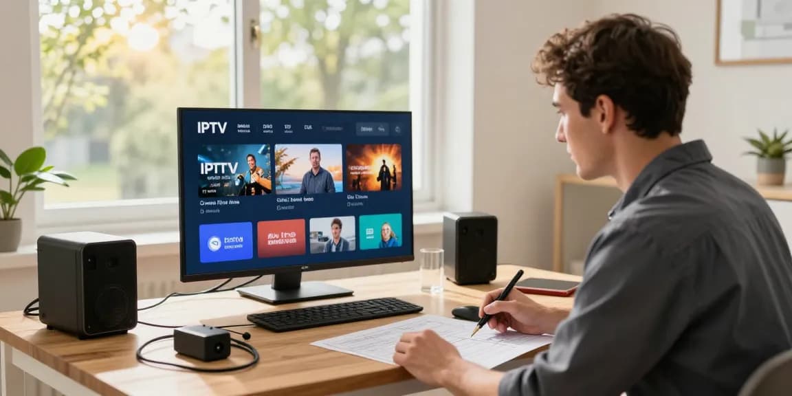 Trusted IPTV Service provider consultation in a local business environment.