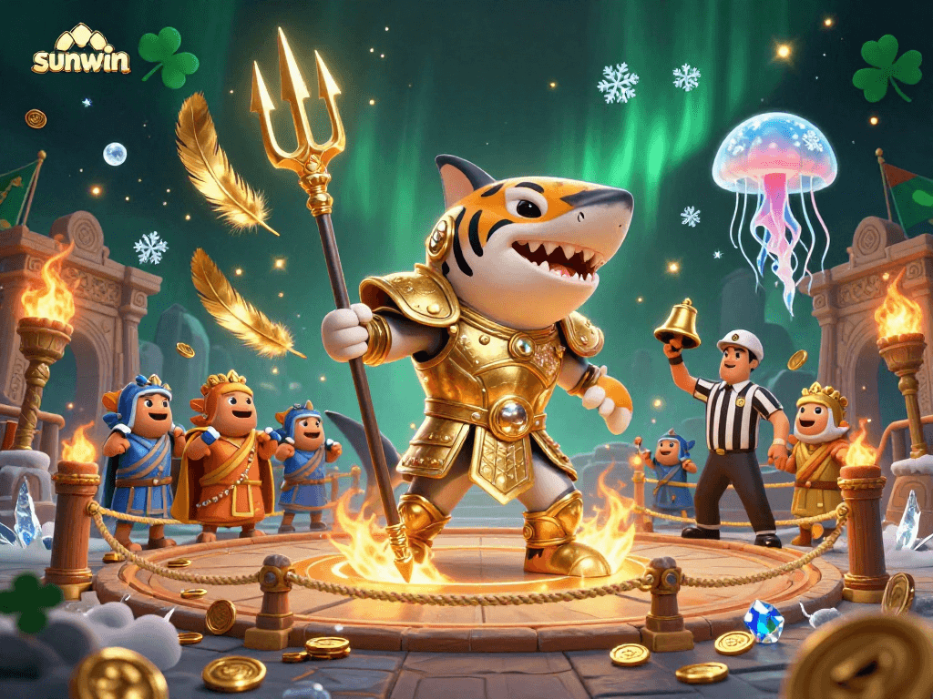 Engage with sunwin’s vibrant underwater casino showdown featuring dynamic characters and thrilling elements.