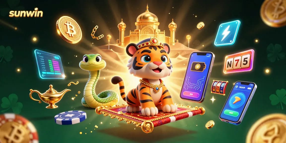 Experience winning strategies with sunwin on a dynamic animated scene featuring vibrant gaming elements.