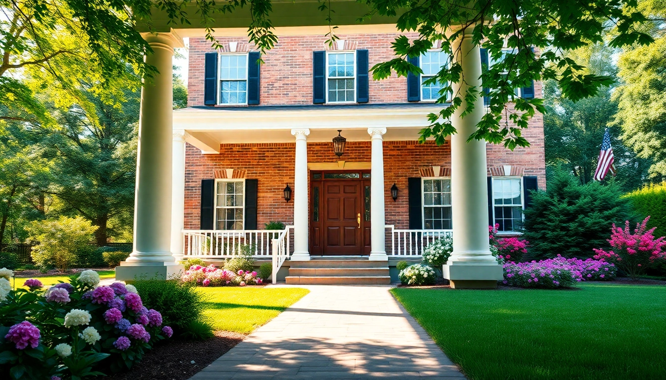 Enhance your dream home with a beautiful colonial addition showcasing classic architecture.