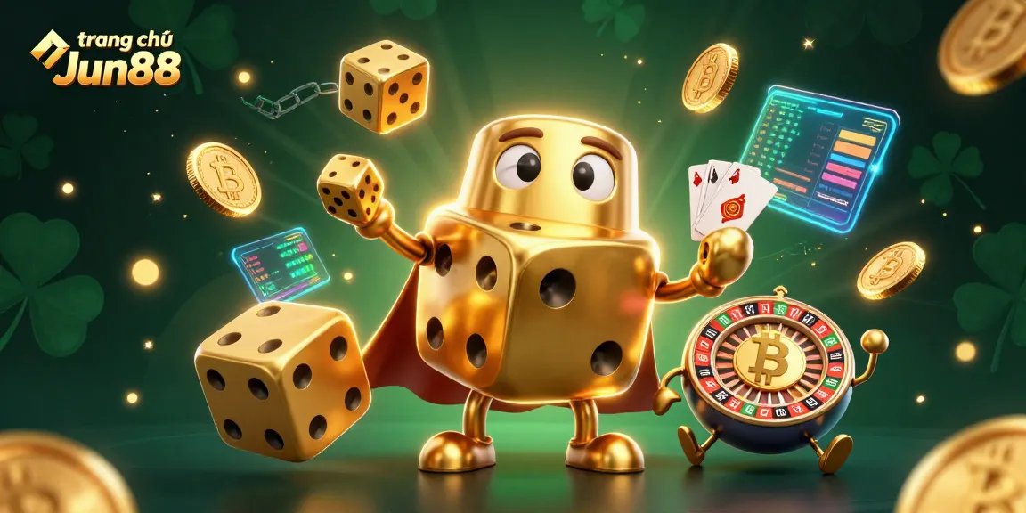 Experience the dynamic gameplay on trang chủ Jun88 with vibrant 3D casino elements and exciting characters.