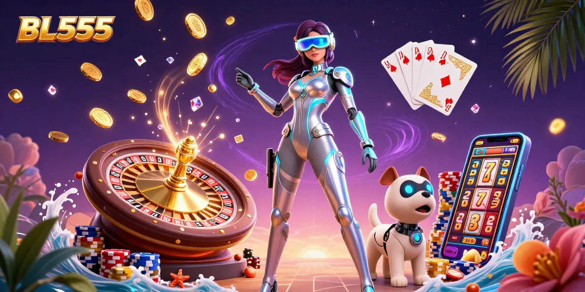 Experience the excitement of BL555 with stunning graphics, dynamic gameplay, and jackpot opportunities enhanced by a vibrant casino atmosphere.