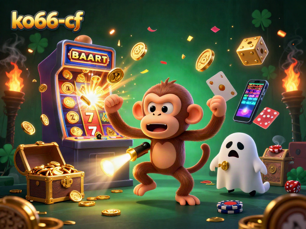 Experience thrilling wins at ko66-cf with a lively casino scene filled with playful spirits and jackpot excitement.