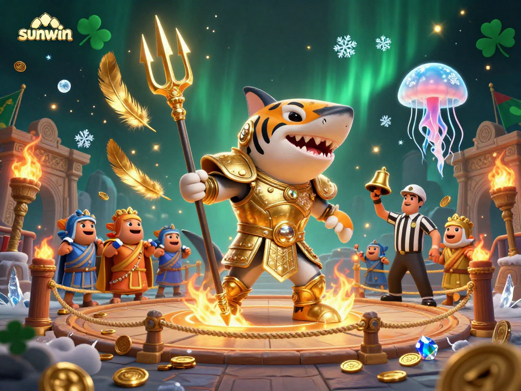 Engage with sunwin’s vibrant underwater casino showdown featuring dynamic characters and thrilling elements.