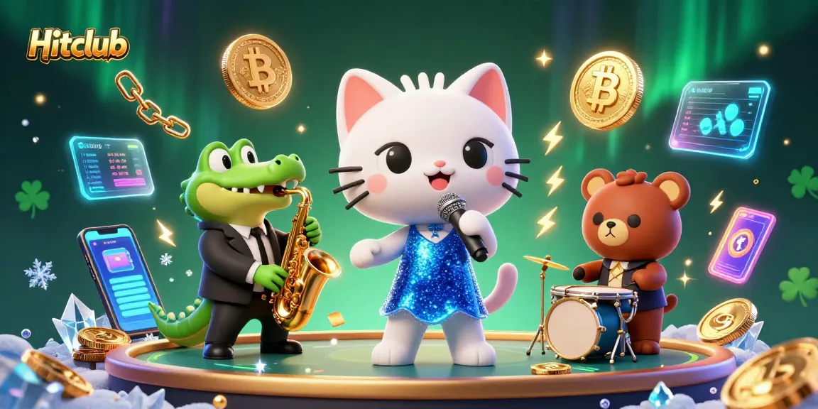 Experience exciting gameplay at Hitclub with vibrant characters and thrilling crypto elements.
