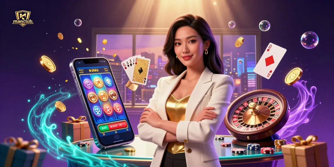 Experience manclub's online gambling with exciting slot games and a glamorous casino atmosphere.