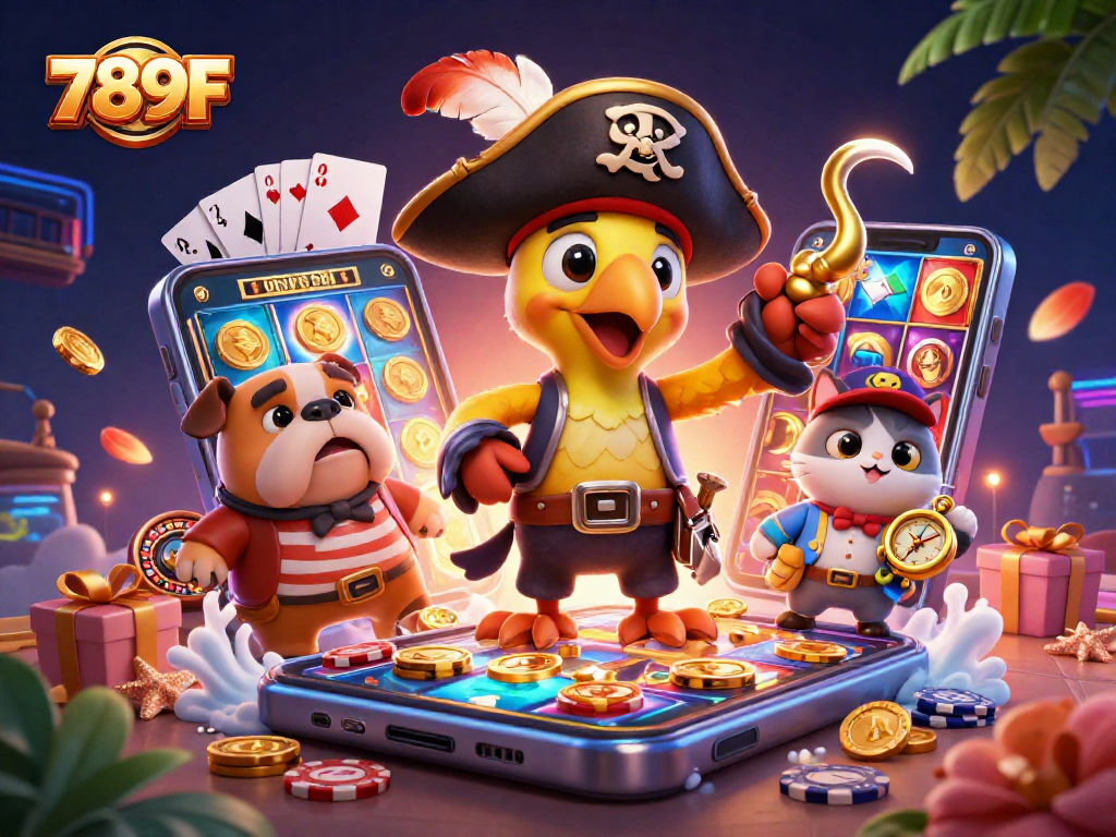 Spin and win big at 789F with vibrant slot games and engaging characters!