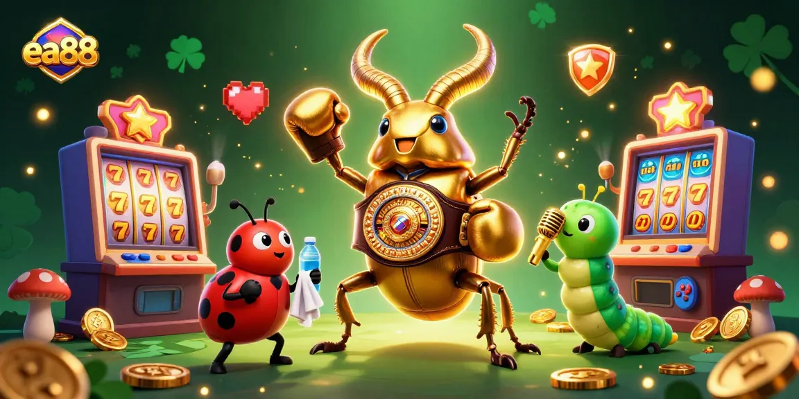 ea88 slot machines showcase thrilling gameplay features with giant beetle champions