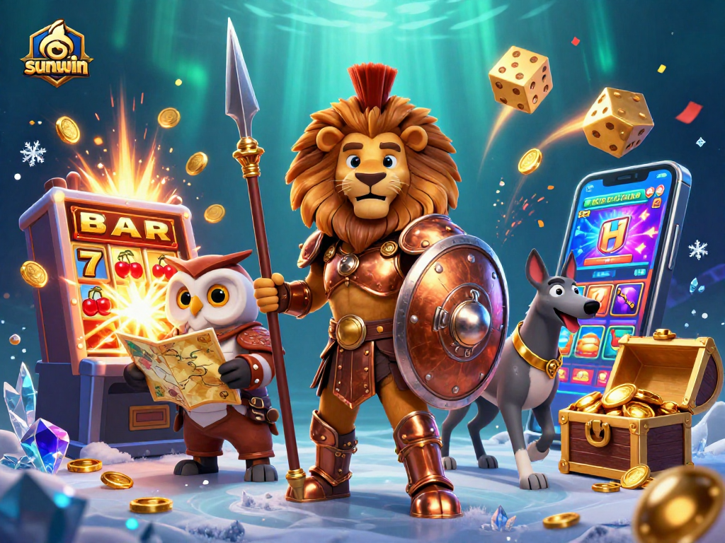 Experience thrilling jackpots with sunwin's vibrant slot machine explosion and dynamic casino action.
