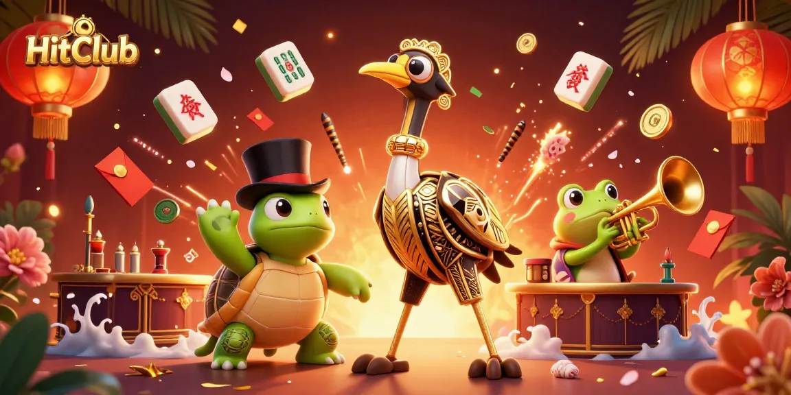 Join the excitement at HitClub with vibrant gaming elements and engaging characters in an unforgettable scene.
