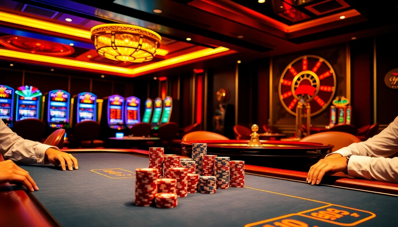 Betting excitement at https://az888.futbol with vibrant poker and roulette highlights.