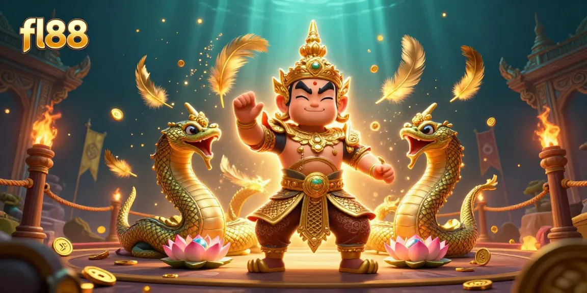 Experience thrilling action with fl88 in this vibrant Asian-themed gaming scene.