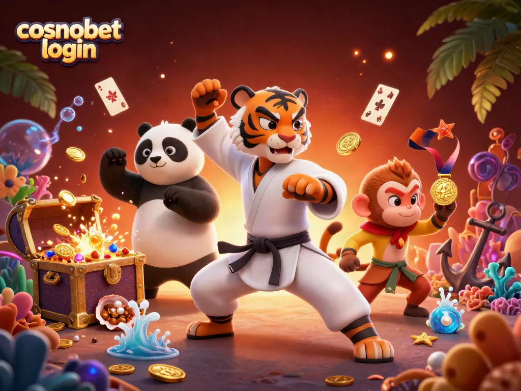 Experience seamless cosmobet login with an engaging online gaming atmosphere and vibrant characters.