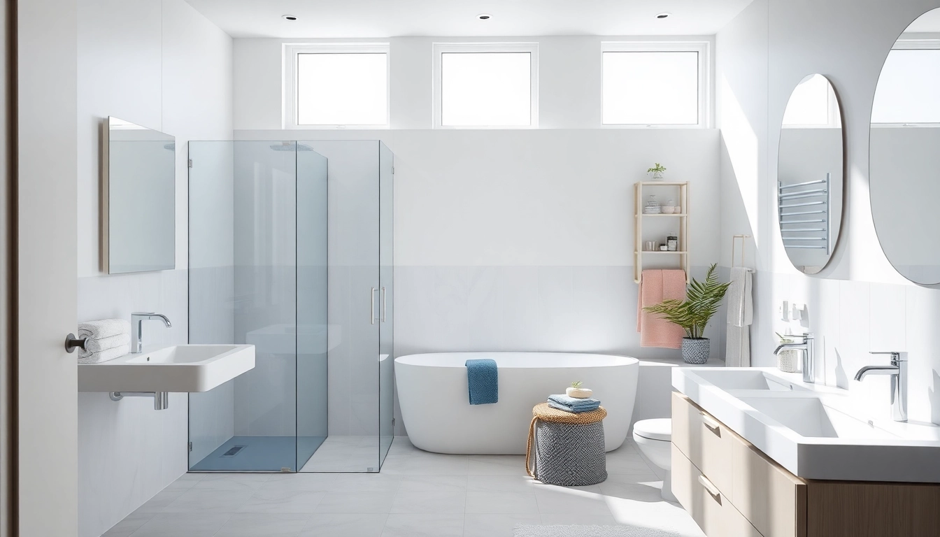 Optimale Sanitärlösungen mit sonni sanitär in einem modernen Badezimmer.