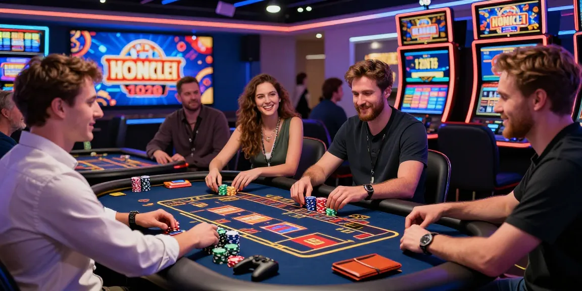 Exciting gaming scene at non-UK casinos for British players featuring table games and promotions at https://sssk.org.uk.