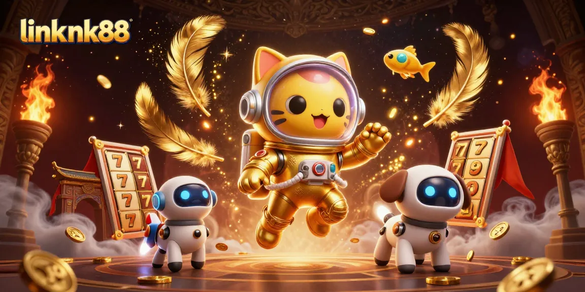 Experience thrilling wins with link nk88 in a vibrant 3D casino world filled with golden treasures.