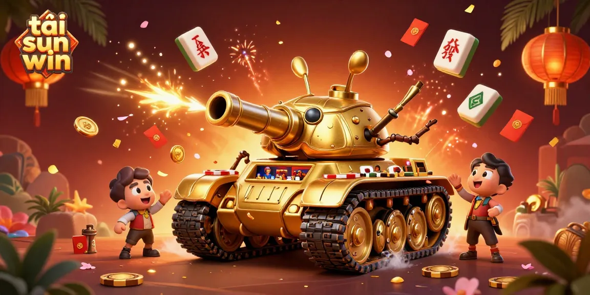 Engage with the thrilling tải sun win experience featuring a vibrant casino inside a golden beetle tank.
