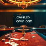 Experience thrilling gameplay with cwin com đăng nhập at a luxurious casino table showcasing vibrant poker chips and cards.