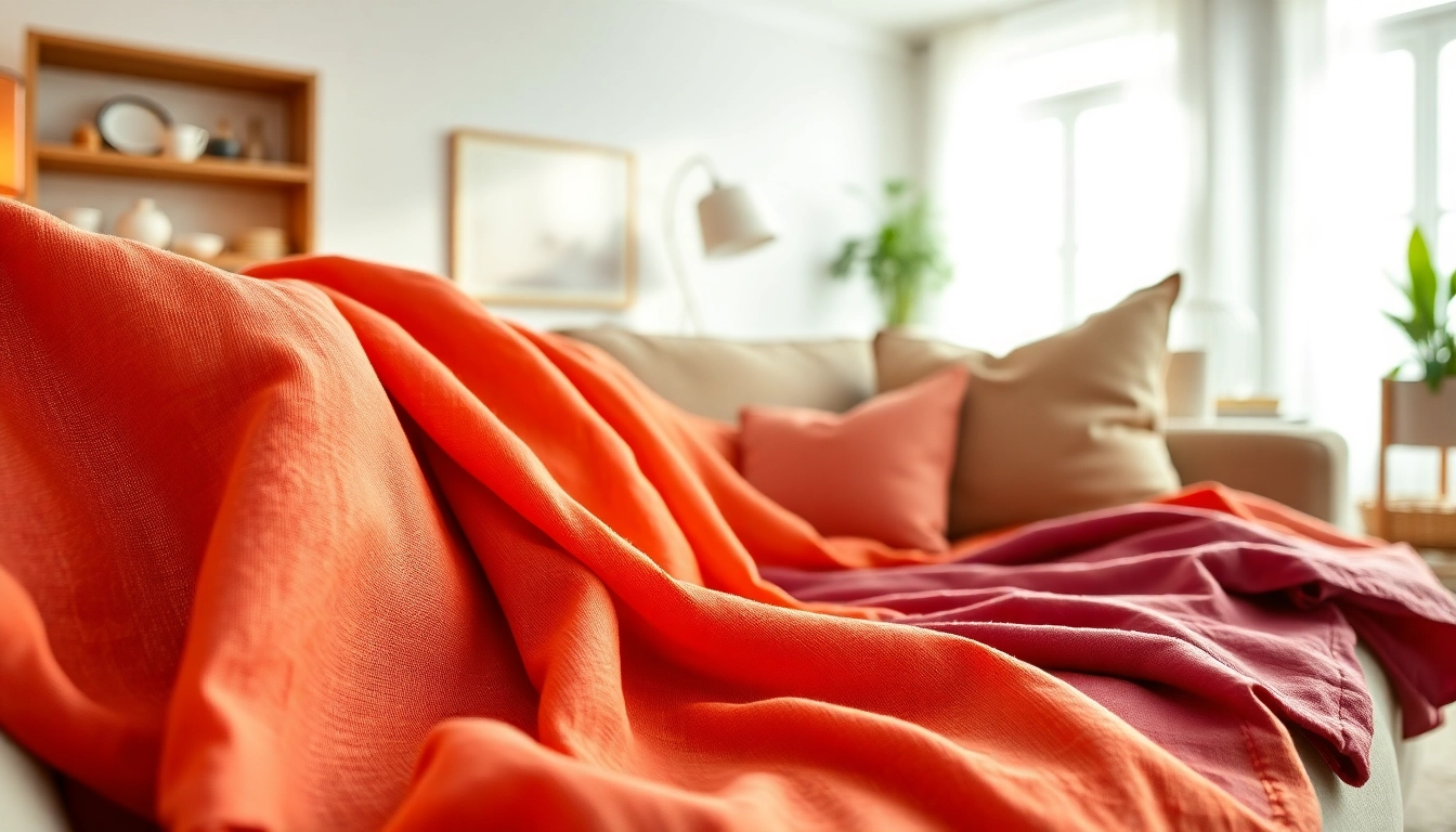 De veelzijdigheid van linnen stoffen in interieurontwerp