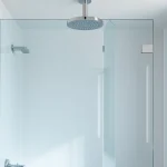 Enhance your shower experience with a luxurious semi-frameless shower screen featuring sleek design.