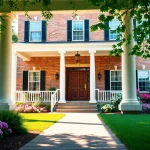 Enhance your dream home with a beautiful colonial addition showcasing classic architecture.