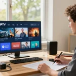 Trusted IPTV Service provider consultation in a local business environment.