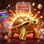 Engage with brand new online pokies featuring a giant golden tortoise pinball machine surrounded by excitement.